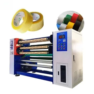 Tape Roll Cutting Machine Automatic Mini Bopp Tape Slitting Machine