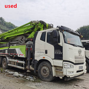 Pompe à béton Zoomlion d'occasion 2019 à prix abordable, 48m/56m, avec châssis Mercedes-Benz et technologie de sécurité avancée - Product Image 4