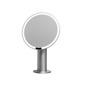 Led Makeup Mirror Round Rechargeable High Definition Desktop Dressing Table Mirror With Light Fill Light - Product Image 1