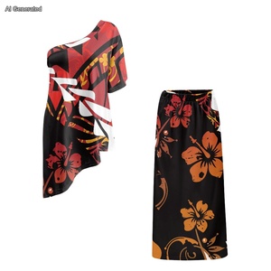 Suministro de fábrica elegante Casual Maxi vestidos de mujer para el evento de viaje Polinesia vestido de ropa de mujer - Product Image 5