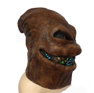 Máscara de Látex Personalizada de Terror, <span class=keywords><strong>Disfraz</strong></span> de Monstruo Verde, Accesorios de <span class=keywords><strong>Disfraz</strong></span> de Látex, Cosplay de Zombie, Máscaras de Terror para Halloween - Product Image 6
