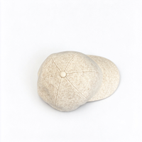 Casquette de baseball moderne en feutre de laine australienne pour hommes et femmes, chapeau de spa respirant pour hammam et style de vie bien-être
