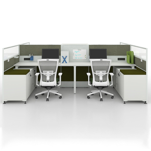 China Manufacturer Modern Modular <strong>Office</strong> Furniture Workstation <strong>2</strong>, 4, 6 Seater <strong>Office</strong> Workstation <strong>Desk</strong> for <strong>2</strong>, 4, 6 <strong>Person</strong> People - Product Image 4