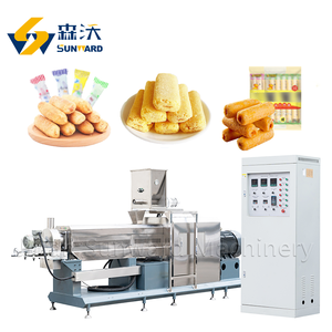 Nueva tecnología Bolas de queso Maíz Puff Snacks Chips Máquina para hacer plantas Almohada Núcleo Relleno Snacks Línea de producción de alimentos - Product Image 3