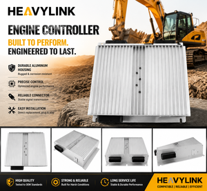 Controlador de Motor HEAVYLINK ECU para Excavadora L110E L120E L150E L180E L220E L330E L60E6, Carcasa de Aluminio, Control Preciso - Product Image 1