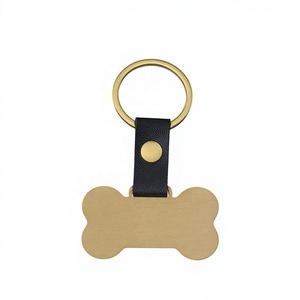 Colgante de Acero Inoxidable con Diseño de Hueso para <span class=keywords><strong>Perro</strong></span>, Personalizable con Grabado, en Oro, Plata o Negro, con Hebilla de Cuero PU Resistente, Venta al por Mayor - Product Image 3