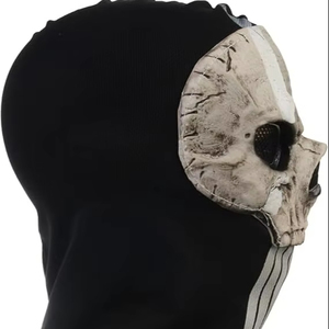 Masque fantôme Halloween Masque effrayant Costume squelette effrayant <span class=keywords><strong>Call</strong></span> <span class=keywords><strong>of</strong></span> <span class=keywords><strong>Duty</strong></span> <span class=keywords><strong>Ghost</strong></span> Screaming <span class=keywords><strong>Ghost</strong></span> Latex Carnival Shape Face Mask - Product Image 4