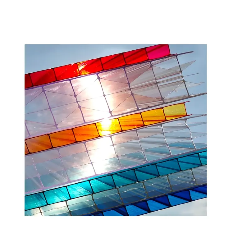 Çin bir sınıf PC UV geçirmez oluklu levha güneş 4x8 çatı çukur cam polikarbonat PC uv levha döküm akrilik 6mm 5mm