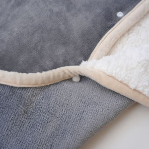Confortable maison chaud gros doux flanelle <span class=keywords><strong>polaire</strong></span> vêtements de <span class=keywords><strong>d</strong></span>étente en peluche portable à capuche TV couverture Wrap jeter <span class=keywords><strong>Cape</strong></span> - Product Image 6