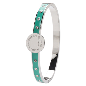 Braccialetto ispiratore di gioielli in acciaio inossidabile all'ingrosso personalizzato inciso "tutto quello <span class=keywords><strong>a</strong></span> cui <span class=keywords><strong>penso</strong></span> sono il fiume delle stelle <span class=keywords><strong>e</strong></span> tu" - Product Image 1