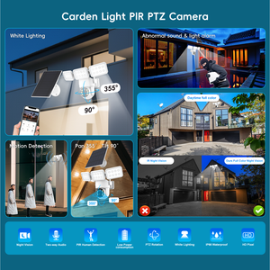 Tris Vision 4MP Dış Mekan Ev Güvenlik <span class=keywords><strong>Dome</strong></span> Kamerası Yüz Tanıma Alarmı İki Yönlü Ses IP66 Su Geçirmez Full HD Gece Görüş - Product Image 2