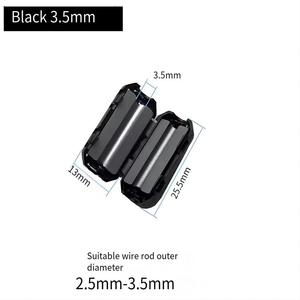 Hiệu suất cao công nghiệp nam châm Cáp Clip can thiệp từ vòng tiếng ồn ức chế vĩnh viễn Electron Ferrite Core - Product Image 2