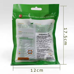 Palo de dientes para perros, cepillo de dientes para masticar, aperitivo, sabor a té verde, recompensa, entrenamiento, aperitivos naturales para mascotas, golosinas refrescantes para el aliento de perros - Product Image 5