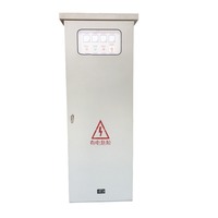 Boîtier de distribution en acier personnalisé, indice de protection IP54, tableau électrique 400V pour chantier, ferme, utilisation extérieure, projet d'éclairage
