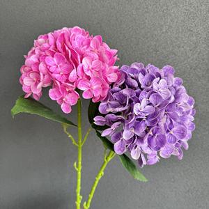 ดอกไฮเดรนเยีย 3 มิติ ยี่ห้อ Jinxi สีม่วงชมพู สำหรับตกแต่งงานแต่งงาน ตกแต่งบ้าน และอุปกรณ์ประกอบฉากบนเวที - Product Image 2