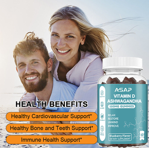 ASAP OEM Bone Health Goli Ashwagandha & Vitamin D Gummy-mixed Berry Vegan Sugar Kids Ashwagandha Vitamin D Gummies - Product Image 2