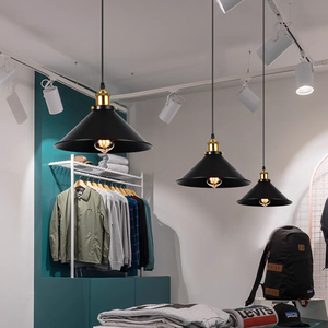 Cổ điển đèn chùm ánh sáng nhà hàng cửa hàng treo Mặt dây chuyền Đèn Sáng Tạo Retro ăn ánh sáng mặt dây chuyền - Product Image 5