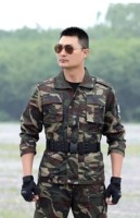 Ensemble d'entraînement pour homme, veste et pantalon tactiques, uniforme tactique, ensemble d'entraînement couleur Multicam, veste et pantalon en tissu CP, hiver