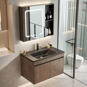 Bagno moderno <span class=keywords><strong>lavabo</strong></span> in alluminio a nido d'ape <span class=keywords><strong>lavabo</strong></span> in ceramica impermeabile con lavandino a parete mobile bagno per bagno - Product Image 1