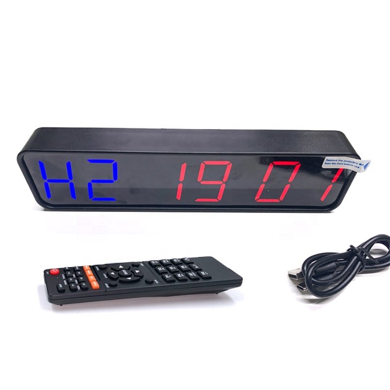 Vigfit Портативный Тренажерный Зал Таймер фитнес-таймер с пультом дистанционного управления и встроенный мощный магнит большой светодиодный цифровой Анти г дисплей