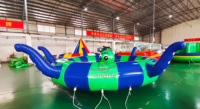 Le nouveau divertissement aquatique de haute qualité et durable crée une expérience de jeu ultime avec un bateau gonflable Disco Octopus