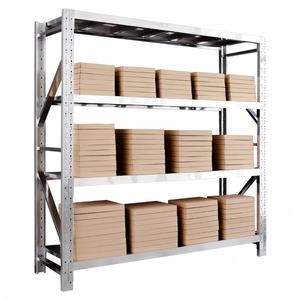 Étagères en acier inoxydable, rayonnages multi-niveaux, étagères de présentation, système de rayonnage personnalisé, rayonnage d'entrepôt, stockage d'atelier - Product Image 5