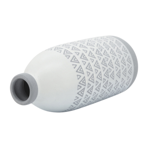 Vaso in Ceramica Stoneware con Motivo Azteco, Decorazione Boho per Casa, Camera da Letto, Tavolo, Ufficio - Product Image 3