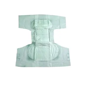 Wholesale Overnight Adult Briefs with Tabs for Incontinence Plastic Backed Adult Diapers Disposable Adult Nappies