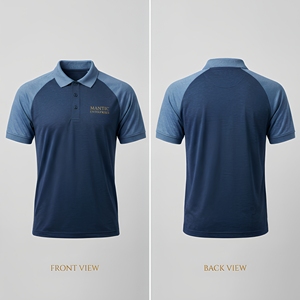 Polo pour homme Active Comfort, tissu extensible respirant, coupe ajustée, vêtements décontractés élégants, qualité supérieure - Product Image 6