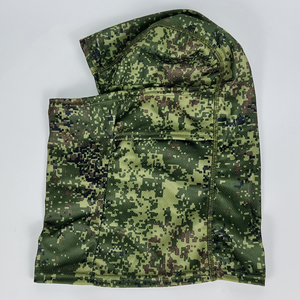 DFU0136 ผ้าคลุมศีรษะกันฝุ่นและกันแดดสำหรับผู้ใหญ่ แบบถัก สำหรับผู้ชาย  แบบบาลาคลาวา สำหรับเล่นสกี พิมพ์ลายดิจิตอลตามสั่ง ลายพรางสีเขียว - Product Image 2