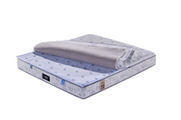 Matelas hybride à ressorts ensachés avec couche de latex, respirant, silencieux, soulagement de la pression, matelas pour chambre à coucher Queen King