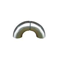 Raccords de tuyauterie ASME de qualité supérieure, coude en acier au carbone/acier inoxydable A106, 90° ° /180 °   Coude en acier au carbone Sch20 haute pression