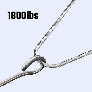 Cable de acero inoxidable T316, 1/8 pulgadas, 300 pies, 7x7 - Product Image 2
