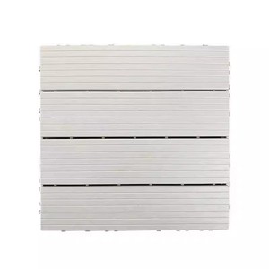 Plancher en PVC WPC PP en plastique à emboîtement, extérieur, écologique, anti-corrosion, antidérapant, style européen, <span class=keywords><strong>terrasse</strong></span>, emboîtement facile - Product Image 5