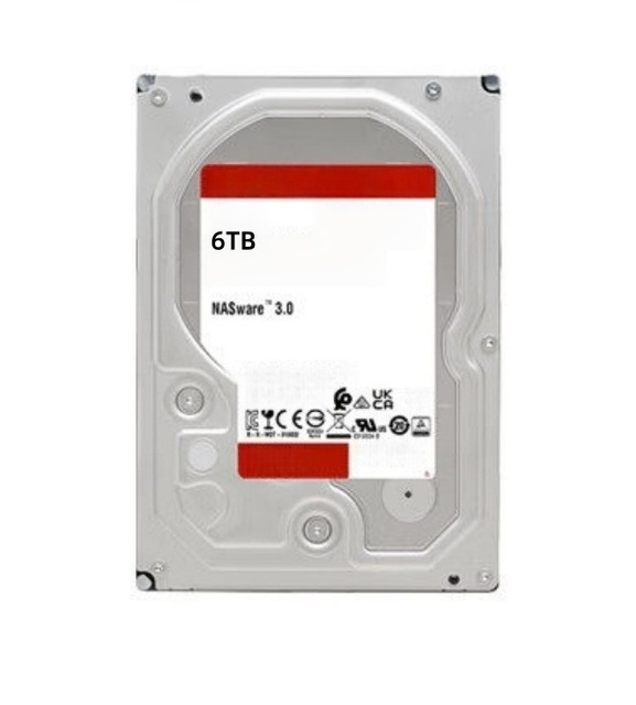 Red Disk Plus Mechanical Hard Disk 6TB NAS Storage Server 3.5-inch