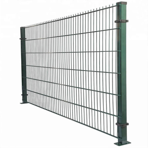 Valla de malla doble de alambre 868/656/545, panel de seguridad 2D soldado de doble barra con acabado con recubrimiento en polvo para sitios comerciales - Product Image 6