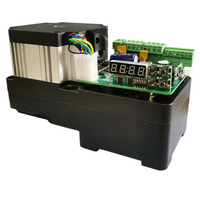 Barrière de parking compacte avec moteur sans balais 24V DC, tourniquet anti-pincement, protection IP54, contrôle d'accès 3S et borne de recharge