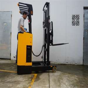 Disfrutando de una gran popularidad en otros mercados, Operación conveniente y que ahorra tiempo, apilador de alcance de camión eléctrico - Product Image 5