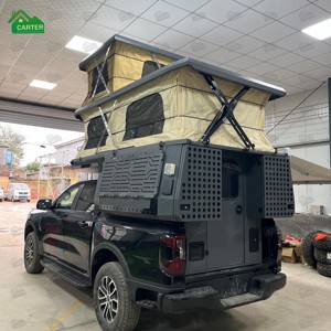 Camper pour camion Ford Ranger 2022, design à double couche, design pop-up, compatible avec Ford Ranger Raptor - Product Image 1