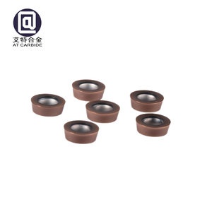 Inserto de fresado CNC RPEW1003MO Herramienta de torno de carburo de tungsteno para acero Acero inoxidable Soporte OEM personalizable Caja cuadrada PVD CVD - Product Image 3