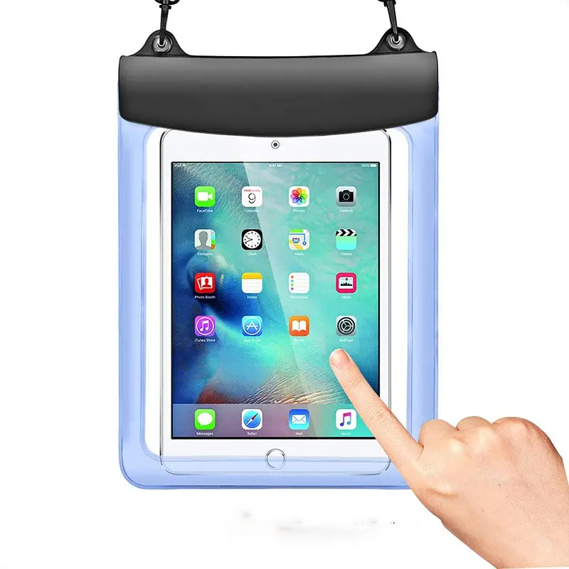 Custodia impermeabile universale custodia per Tablet impermeabile con tocco elevato per custodia per iPad Dry Bag per il nuoto immersioni in barca all'aperto