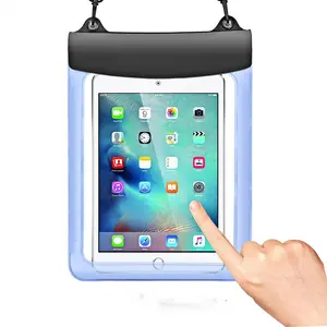 Étui étanche universel étui étanche pour tablette avec haute touche pour iPad pochette de sac sec pour la natation en plein air canotage plongée