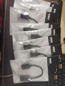 Yüksek kalite altın kaplama kadın HDTV adaptör kablosu 4K 1080P DP dönüştürücü için monitör için hoparlör uygulaması - Product Image 6