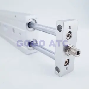 High quality GOGO High quality double acting dual rod air actuator STMB bore 25mm stroke 100/125/150 slide table pneumatic linear actuator