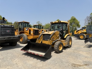 Gebrauchter Caterpillar 420F Retro-Bagger 8 Tonnen Kapazität Original <span class=keywords><strong>Mini</strong></span>-Frontlader für CAT Baggerlader 416E Niedriger Motorpumpenbetrieb - Product Image 4