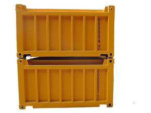 20ft 20'Half-Height Container Cube Hard Open <b>Top</b> Containers with Removable Roof for Easy <b>Loading</b> and Unloading of Goods - Product Image 3