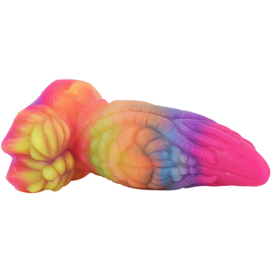 Plug anal de 8 pouces, lumineux, dilatateur anal, gode magnifique avec ventouse, silicone liquide, outil sexy pour adultes - Product Image 5