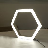 Système d'éclairage LED linéaire sans soudure, éclairage bidirectionnel, 4 températures de couleur réglables, raccordement en série, certifié ETL DLC, pour bureaux, gymnases, entrepôts, usines, prix usine