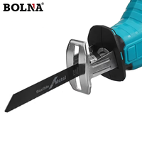 Scie sabre électrique sans fil au lithium haute puissance, scie alternative portative pour la coupe du bois, du métal et des tubes PVC