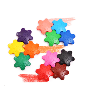 ペイント12色スノーフレークモデリングステーショナリーセット学用品子供用グラフィティワックスクレヨンギフトアートクレヨン - Product Image 5